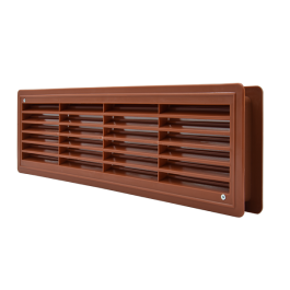 EL02-130 door grille 115X430mm, calvados