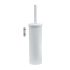Wall-Mounted Toilet Brush with Holder GEDY Flip, White Matt