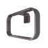 Towel Holder Ring GEDY Il Giglio, Gun Metal