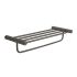 Double Shelf For Towels GEDY Ande, Gun Metal