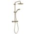 Shower Column GEDY Star plus 03, 4 Jets, 23cm shower head, Matt Gold