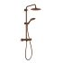 Shower Column GEDY Star plus 05, 4 Jets, 23cm shower head, Rose Gold