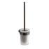 Wall-Mounted Toilet Brush with Holder GEDY Pirenei, Gun Metal