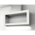 Decorative wall hood P-960 100cm V.1250 eco optical white