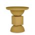 ALKA MUSTARD COFFEE TABLE D40.5