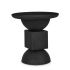 ALKA BLACK COFFEE TABLE D40.5