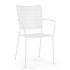 Garden chair LIZETTE 54x55x89 cm. white