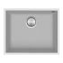 Granite undermount bowl SOUL 50x40cm white