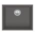 Granite undermount bowl SOUL 50x40cm grey