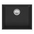 Granite undermount bowl SOUL 50x40cm black
