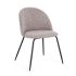 TANYA BLACK/MINK CHAIR