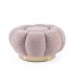 FLOREL ANTIQUE ROSE POUFFE