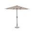 Garden parasol with aluminum pole RIO 300x237 cm. beige