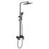 SHOWER SET WITH STATIONARY & HAND SHOWER YASMINA 8866MB