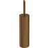 SILIA Freestanding Toilet Brush with Holder, Matte Bronze
