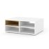 ANETTE M Coffee Table 94x70 cm, oak / white