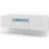 TV stand AURA 150 standing/hanging, white mat, LED