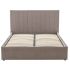 Bed LAGUN with storage, 160X200, Taupe
