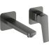 BLUR Concealed Basin Mixer, Titanium
