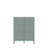Chest of drawers high THREE, Sage