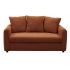 Three-seater sofa ALADIN, Terracotta