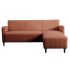 Corner sofa BESTY, Terracotta