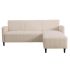 Corner sofa BESTY, Pearl