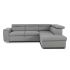 Corner Sofa Bed DAYTONA 5, Mouse grey