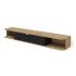 Hanging TV stand Icarus 156 cm, artisan oak/black mat