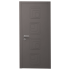 Interior Door with Frame EKASA INCONTRI IN-RING 100x240х12 cm, with Hinges, Magnetic Lock, Antacite