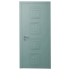 Interior Door with Frame EKASA INCONTRI IN-RING 100x240х12 cm, with Hinges, Magnetic Lock, Laguna Blue