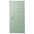 Interior Door with Frame EKASA INCONTRI IN-RING 100x240х12 cm, with Hinges, Magnetic Lock, Sage Green