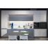 Modular kitchen TABLET BRIDGE, 420 cm with accessories