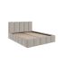 Upholstered bed SPECIFIC BAZYLIDES with storage, 180x200, Beige