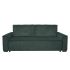 Straight sofa RIPSO, with a pull-out mechanism, Jungle green