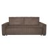 Straight sofa RIPSO, with a pull-out mechanism, Brown