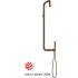SILIA Shower Column, Matte Bronze