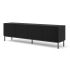TV Stand Ravenna C 200 4D diamond MDF, high gloss, black