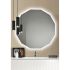 POLISHED WIRE MIRROR, BACKLIT WITH LED 4000K
