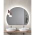 KENYA POLISHED WIRE MIRROR, BACKLIT WITH LED 4000K