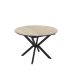 Extendable dining table Dobok 110+35cm Traventen/beige