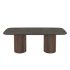 Dining table Oslo 220cm Irony Super Matt/dark grey