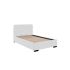 Upholstered bed SPECIFIC VELA with storage, 90x200, White