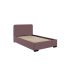 Upholstered bed SPECIFIC VELA with storage, 90x200, Burgundy