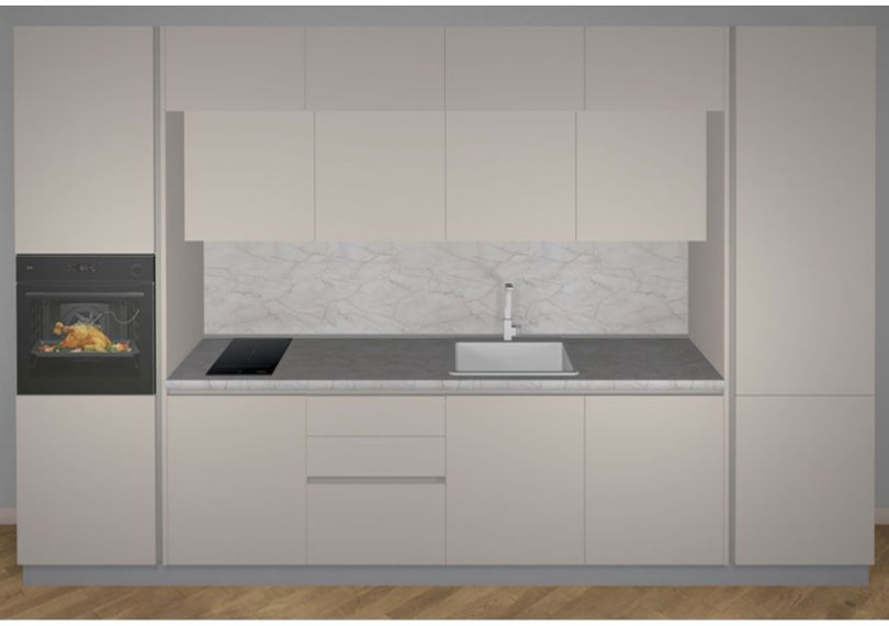 Modular Custom Kitchen COLOR LAB Series Linear 3.6 meters