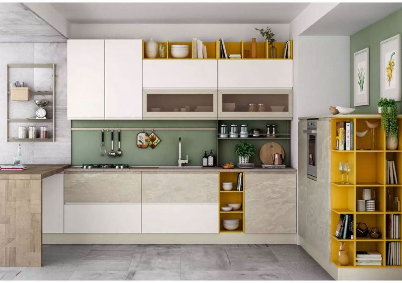 Modular Custom Kitchen JEY FEEL Series Linear 3 meters