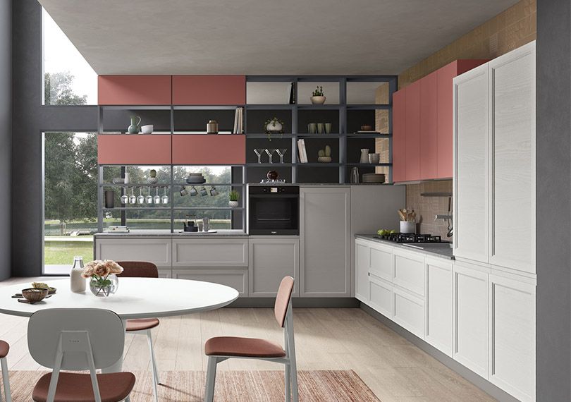 Modular Custom Kitchen SELMA Series L-shape