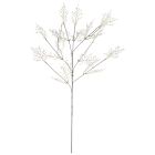Artificial branch CYPRESS ALPINE 90 cm. white