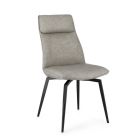 LAWRENCE TAUPE PU CHAIR