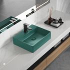 PORCELAIN BASIN GREEN MATT 5042GREEN
